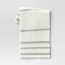 Cozy Feathery Knit Border Striped Throw Blanket - Threshold™ -WarmWhisper Store GUEST deff6a87 19dd 46ab 888a 2b4dd331f69e
