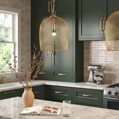 Machined Metal Ceiling Pendant - Threshold™ Machined Metal Ceiling Pendant - Threshold™ -WarmWhisper Store GUEST df1364fe 9ea6 4e10 8a8a e40b230ae34d