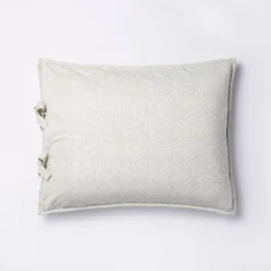 Decorative Border Cotton Slub Print Quilt Sham Light Teal Green – Threshold™ Designed With Studio McGee -WarmWhisper Store GUEST df608442 2585 414f 825c 57f616e644e7