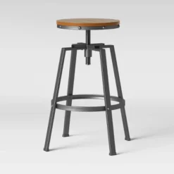 Lewiston Adjustable Swivel Barstool - Threshold™ -WarmWhisper Store GUEST df723cda 86b6 4e6b b5c9 27ac49310540