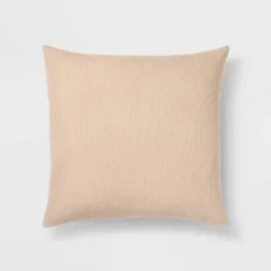 Matelassé Medallion Coverlet Sham Beige - Threshold™ -WarmWhisper Store GUEST e19c5254 4af4 4574 97e3 26ac748d04f7