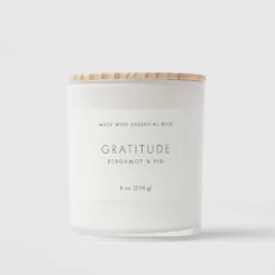 Wood Lidded Glass Wellness Grateful Candle - Threshold™ 3 Wood Lidded Glass Wellness Grateful Candle - Threshold™ -WarmWhisper Store GUEST e2abc33a 046c 4c28 b14d 927a818b1602