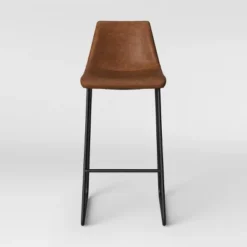 Bowden Faux Leather Barstool - Threshold™ -WarmWhisper Store GUEST e58c918a 7f24 44b0 a4b7 f8d289ca598f