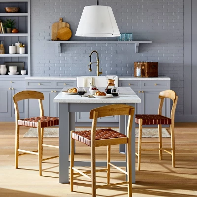 Cliff Haven Solid Wood with Woven Seat Counter Height Barstool - Threshold™ designed with Studio McGee Cliff Haven Solid Wood With Woven Seat Counter Height Barstool - Threshold™ Designed With Studio McGee -WarmWhisper Store GUEST e7f0e7d0 01de 4c46 9def 71902dd4c736