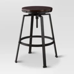 Lewiston Adjustable Swivel Barstool - Threshold™ -WarmWhisper Store GUEST e8c80e44 b156 4dab 97d8 73bd44ac4a60