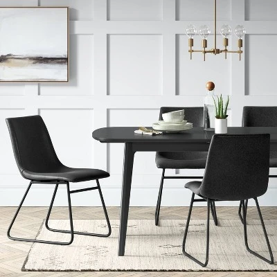 Bowden Faux Leather Dining Chairs - Threshold™ Bowden Faux Leather Dining Chairs - Threshold™ -WarmWhisper Store GUEST e8cbe315 b8b2 4e1f 9c9a 3b3b2c9e3270