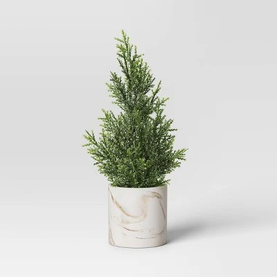 Artificial Plant Shimmer Pine Tree - Threshold™ Artificial Plant Shimmer Pine Tree - Threshold™ -WarmWhisper Store GUEST e9f4efc5 b785 4c24 8727 55222af826a7