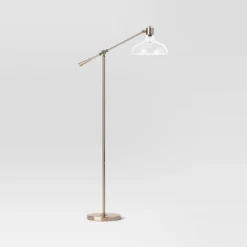 Crosby Bell Floor Lamp Brass With Glass Shade - Threshold™ -WarmWhisper Store GUEST eb367416 a3d2 4943 97b2 f49933c229bb