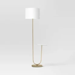 Floor Lamp With Marble Table - Threshold™ -WarmWhisper Store GUEST ec755720 4aa3 48cf b04f ac6f98004585