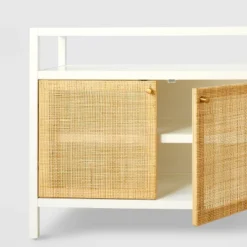 Springville Caned Door TV Stand - Threshold™ Designed With Studio McGee 2 Springville Caned Door TV Stand - Threshold™ Designed With Studio McGee -WarmWhisper Store GUEST ec84bd63 1692 45e0 b433 54748587299b