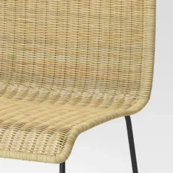 Chapin Modern Woven Dining Chair With Metal Legs Threshold - Threshold™ -WarmWhisper Store GUEST edd3055c 4d78 4f07 abec 88f993b3ae73