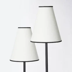 2-Head Floor Lamp With Trimmed Shade Black (Includes LED Light Bulb) - Threshold™ Designed With Studio McGee -WarmWhisper Store GUEST f035995d f7b3 4db1 a0dd 1617e77b28a8