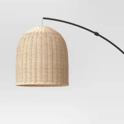 Addison Arc Floor Lamp With Natural Rattan Shade - Threshold™ -WarmWhisper Store GUEST f0a65e9b 915e 44cf b86d b7a12da8e8a2