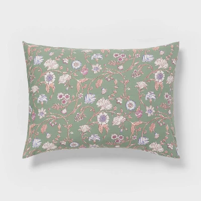 Boho Reversible Printed Comforter & Sham Set Green Floral - Threshold™ Boho Reversible Printed Comforter & Sham Set Green Floral - Threshold™ -WarmWhisper Store GUEST f188dba2 14af 4c13 b7d9 c3b10343acd2