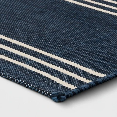 4' x 6' Outdoor Rug Stripe Navy - Threshold™ 4' X 6' Outdoor Rug Stripe Navy - Threshold™ -WarmWhisper Store GUEST f2fc7aae 0f84 4faf a179 71c1ccde6676