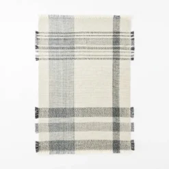 Laurelhurst Indoor/Outdoor Plaid Rug Black/White - Threshold™ Designed With Studio McGee 7 Laurelhurst Indoor/Outdoor Plaid Rug Black/White - Threshold™ Designed With Studio McGee -WarmWhisper Store GUEST f399b605 bcef 4104 8333 f7d9f5288045