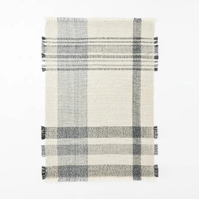 Laurelhurst Indoor/Outdoor Plaid Rug Black/White - Threshold™ designed with Studio McGee Laurelhurst Indoor/Outdoor Plaid Rug Black/White - Threshold™ Designed With Studio McGee -WarmWhisper Store GUEST f399b605 bcef 4104 8333 f7d9f5288045