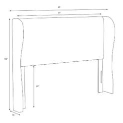Tufted Woven Upholstered Wingback Headboard - Skyline Furniture -WarmWhisper Store GUEST f47c524d 5a84 41dd 83e3 67b08377f580