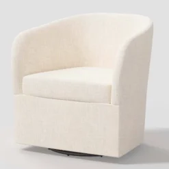 Rhea Swivel Chair In Linen - Threshold™ -WarmWhisper Store GUEST f50082cd f8a3 4a9b a827 28be80222cee