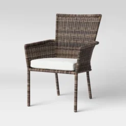 Monroe 2pk Patio Stack Dining Chairs Linen - Threshold™ -WarmWhisper Store GUEST f6ba490d 602e 4484 bada 1ff13d1781bf