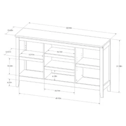 32" Carson Horizontal Bookcase With Adjustable Shelves - Threshold™ -WarmWhisper Store GUEST f881ab9a 25cd 41d7 9c39 58602d8adf48