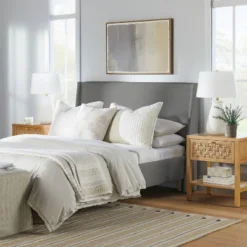 Encino Fully Upholstered Platform Bed - Threshold™ Designed With Studio McGee