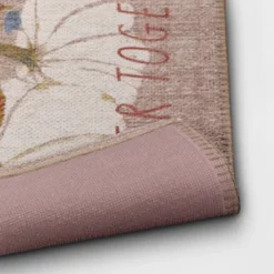 1'8"x2'10" Washable 'Better Together' Accent Rug Tan - Threshold™ -WarmWhisper Store GUEST fd546fae 3585 4bd6 ab76 c512fcd7f90f